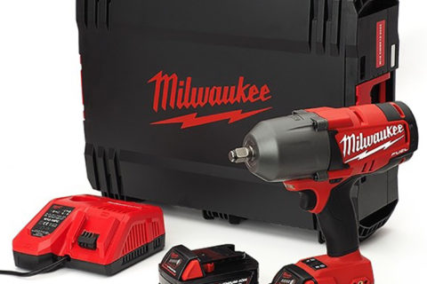 Milwaukee米沃奇扳手M18FHIWF12-502x铁路轨道螺栓装置电动攻击扳手 1356N.m