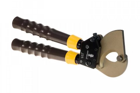 CUTTERLIU J25 （可伸缩手柄） 棘轮电缆剪